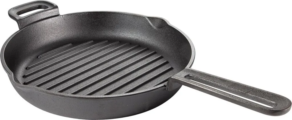 Tescoma Padella Grigliate MASSIVE 28 cm | Ghisa Professionale Barbecue