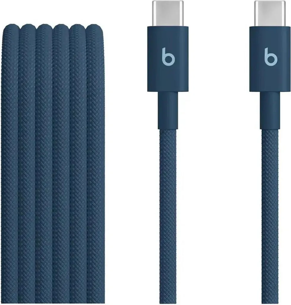 Câble USB-C Apple Beats Tissé 1,5m Nitro Navy : Dites Adieu aux Câbles Cassés