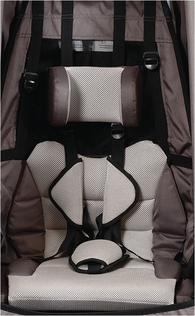 XLC Sitzsystem deluxe MONO S grau beige anthrazit Produktbild 