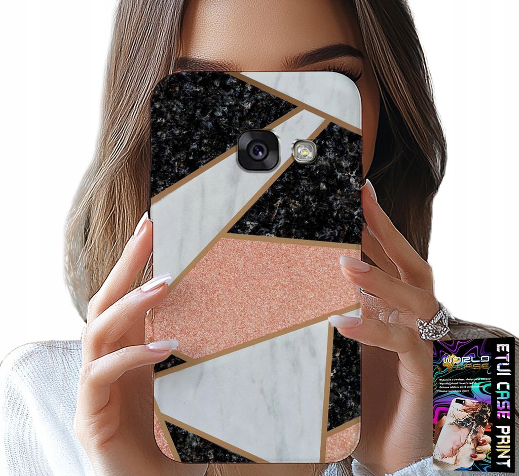 Gehäuse Für Samsung A5 2017 - Elegantes Modisches Design Gehäuse + Glas