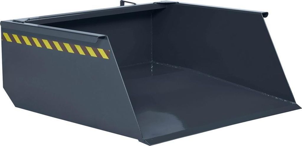 Staplerschauf. Typ RS-75 1390x1615x550 2000kg Volumen 0,75m³ RAL 7016 anthrazitgrau