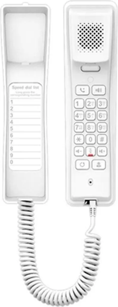 Fanvil H2U-W Bianco: Sicurezza e Comfort in ogni Chiamata per Hotel
