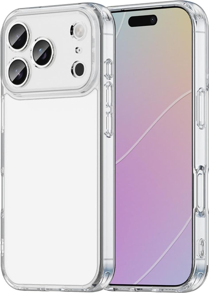 Hülle für Apple iPhone 17 Pro - Phonesta HybridAir Back Cover - Transparent