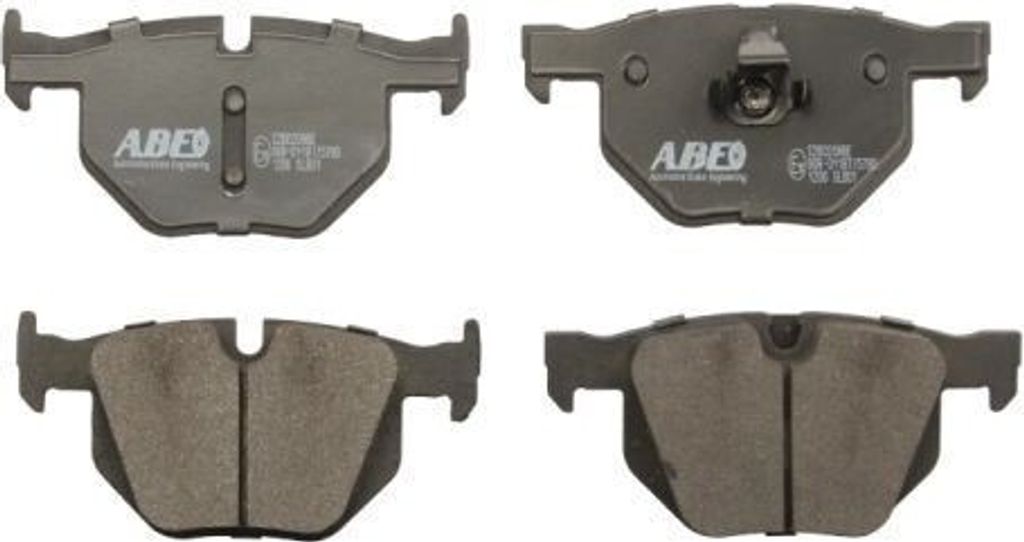 Bremsbelagsatz, Scheibenbremse ABE C2B020ABE