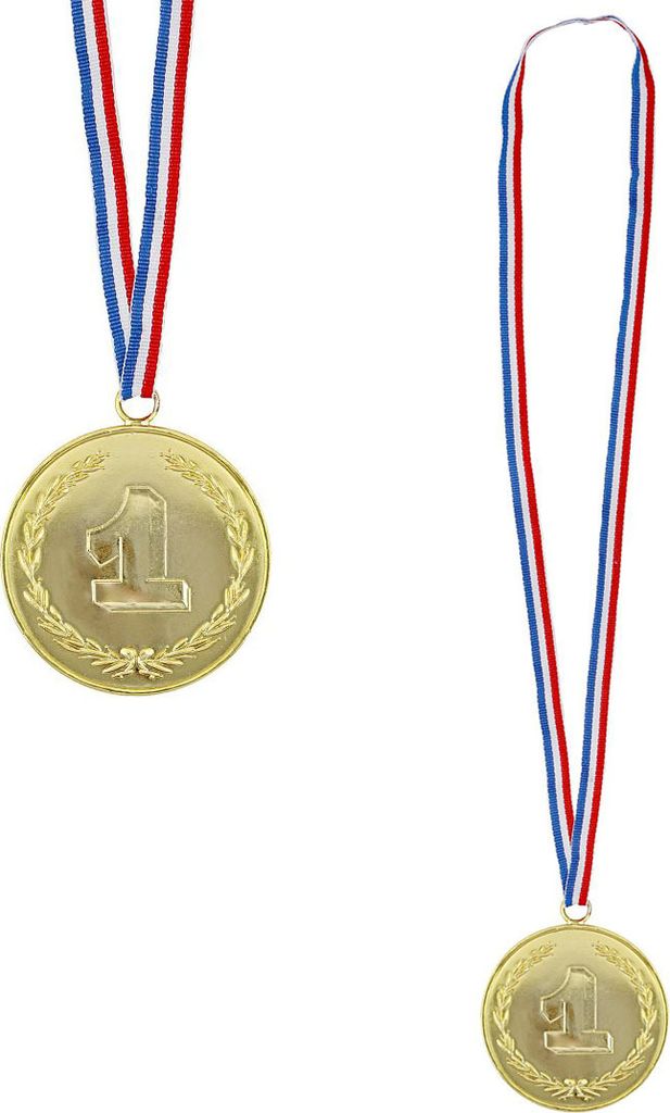 Goldmetaille - 1 Platz Medaille - Ehrenmedaille Gold - eine Produktbild 