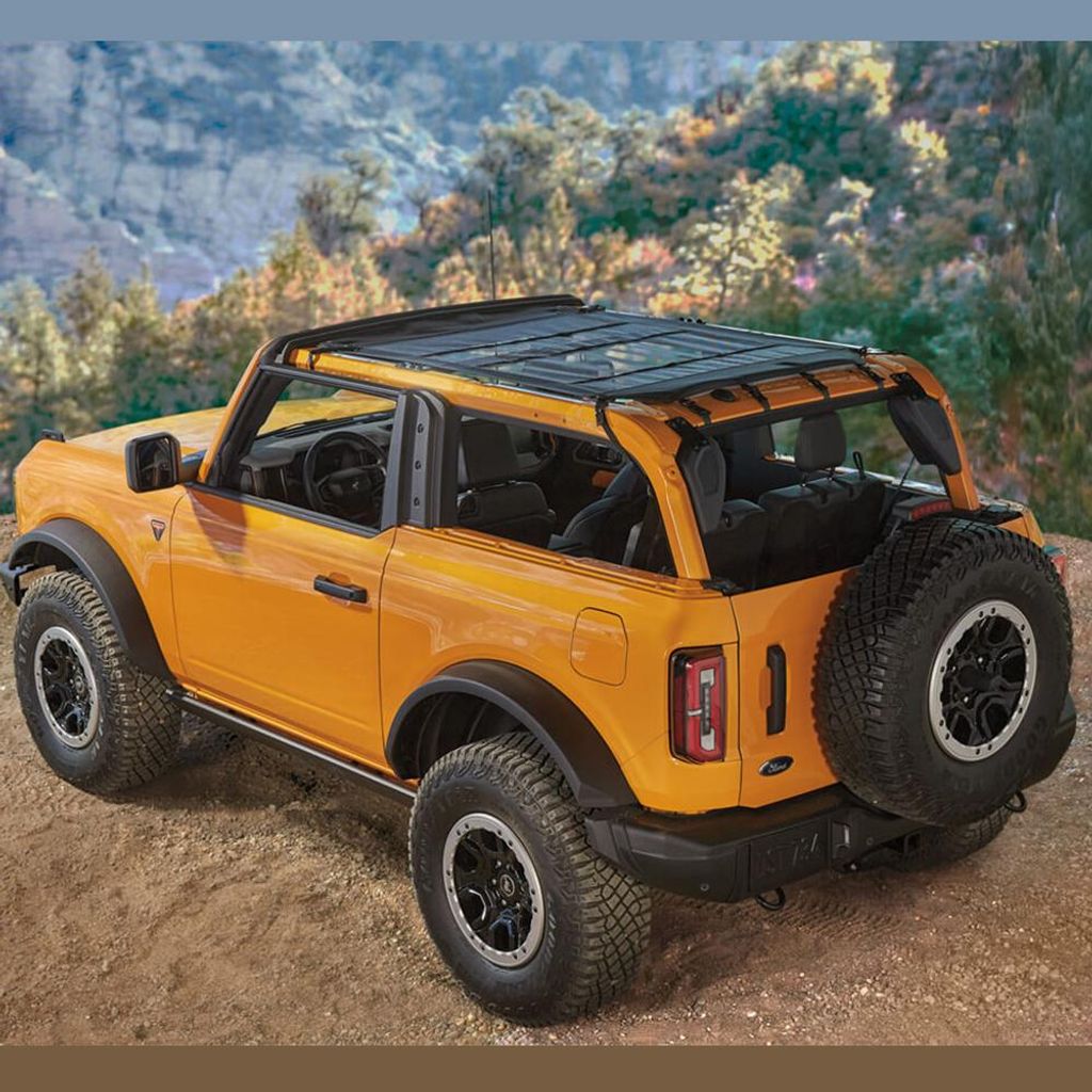 Bimini Sunshade Sonnendach Mesh Bestop 2-Tuerer Ford Bronco 21 -