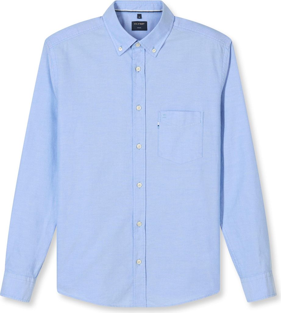 Olymp Casual (211) 406474-Hemden, blau 15 15 XL