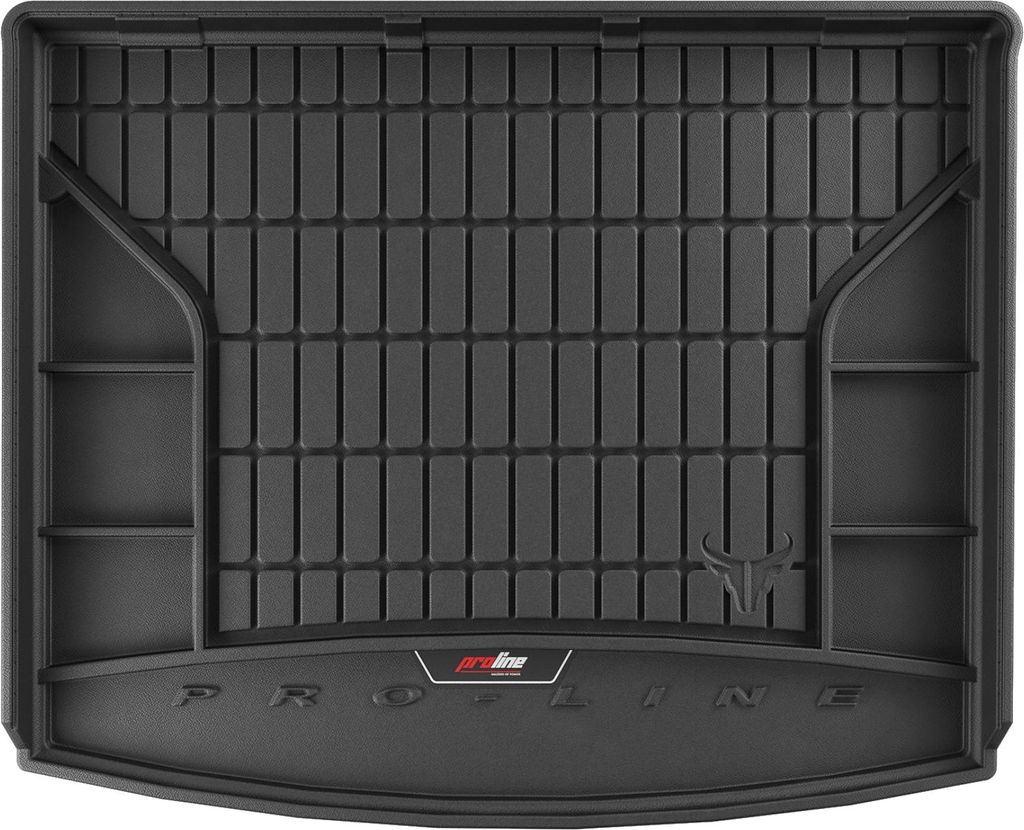 FROGUM Gummi Kofferraummatte Kofferraumwanne für Jeep Compass II ab 2016