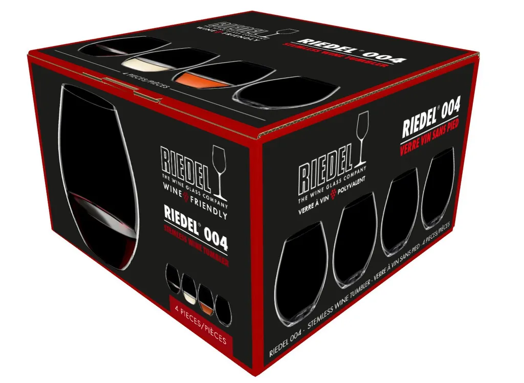 Riedel 642200404 Wine Friendly - Set 4 Tumbler Eleganti e Robusti - 10