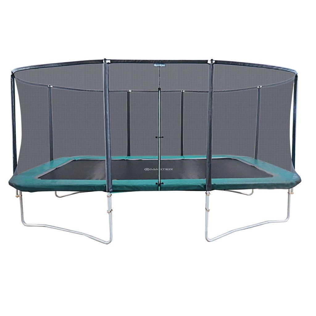Trampolin MASTER Super 524 x 303 cm mit Außennetz Produktbild 