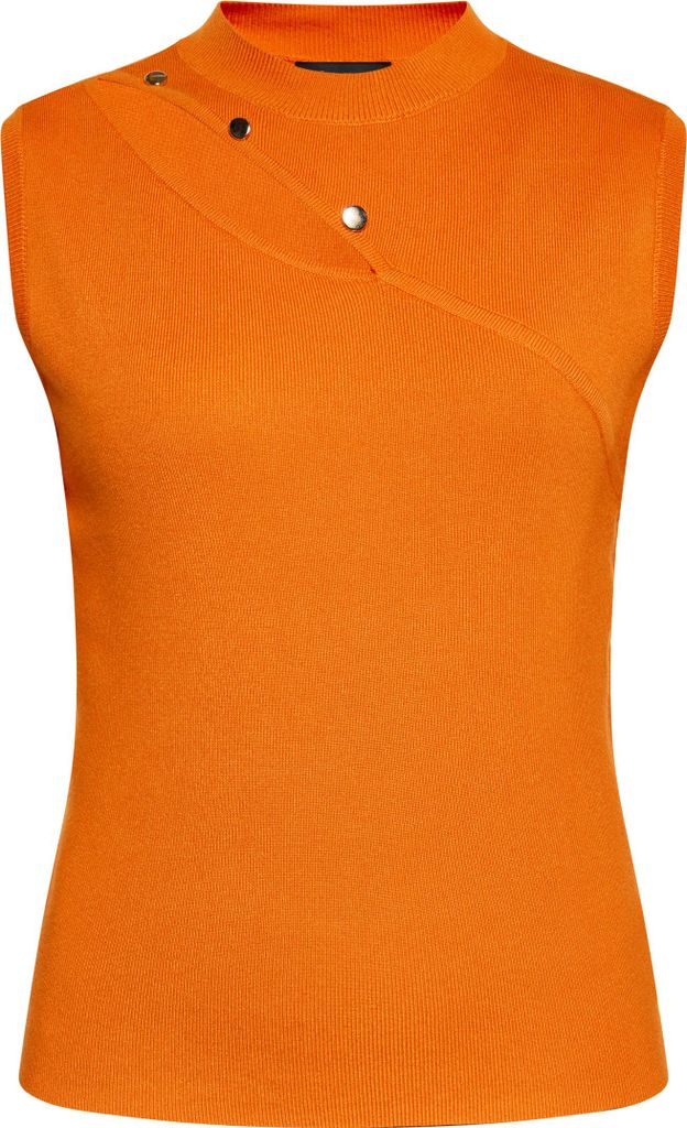 NAEMI damen elegantes oberteil - orange, XL