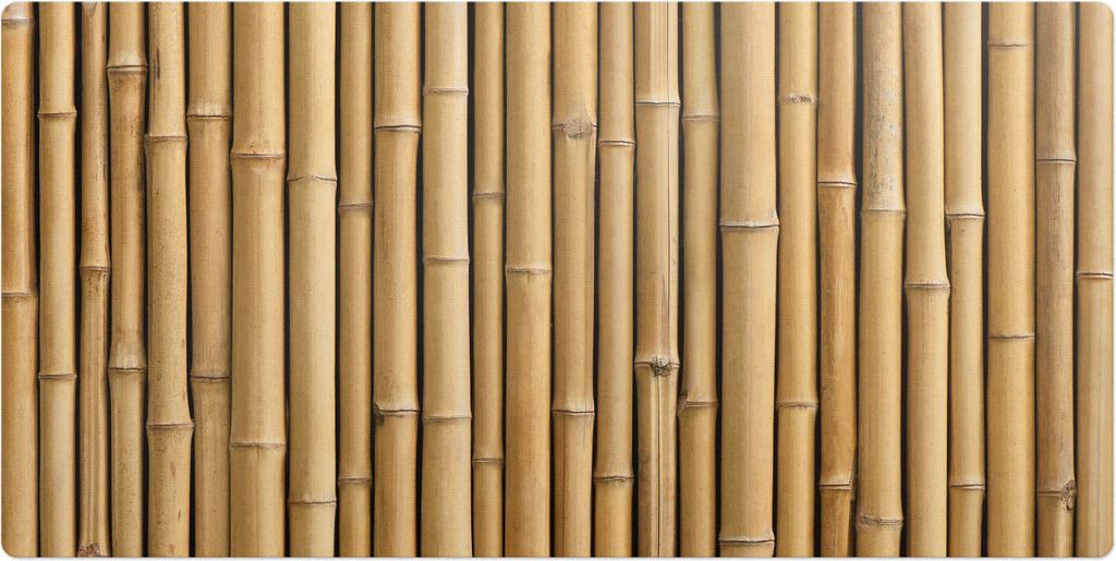 Bambusmuster– Schreibtischunterlage – Schreibtisch Tischunterlage – 120x60 cm – Unterlage Groß Schreibtischmatte