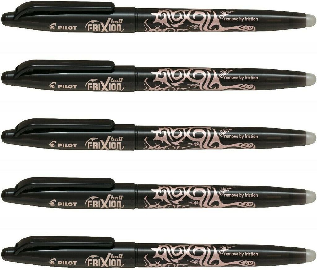 Frixion Ball 1.0 schwarz 5er-Set Produktbild 