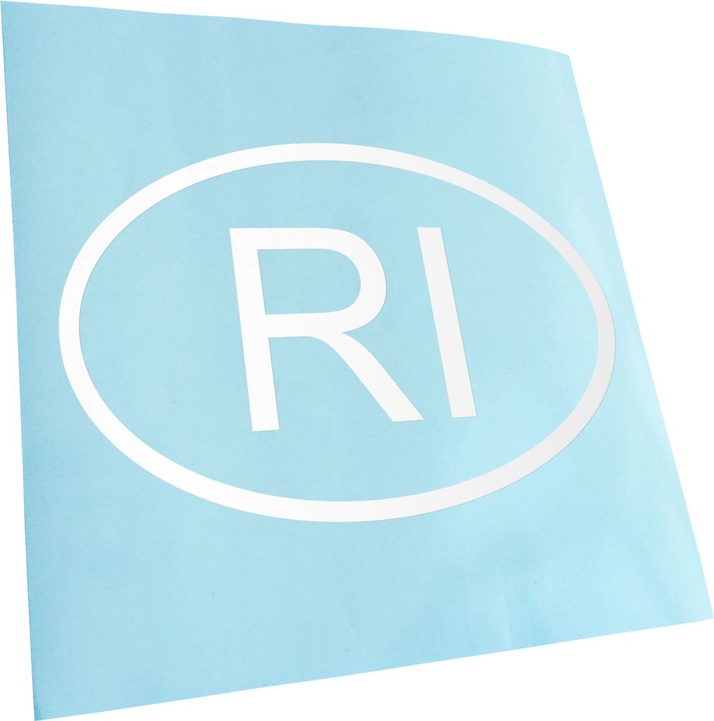 Kiwistar - Autoaufkleber - Indonesien RI Heckscheibe - Aufkleber für Auto Kfz Fahrrad, LKW, Truck Mofa