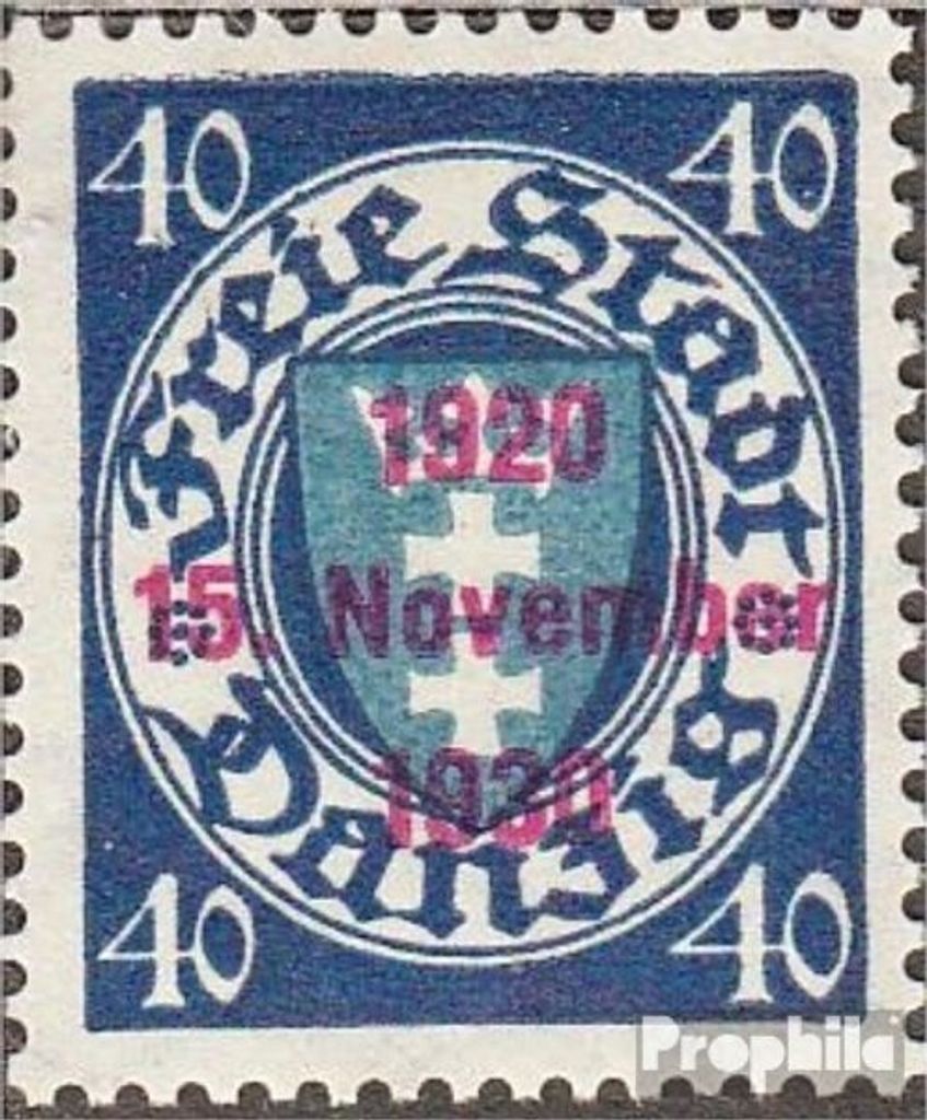 Briefmarken Danzig 1930 Mi 227 postfrisch Jubiläum