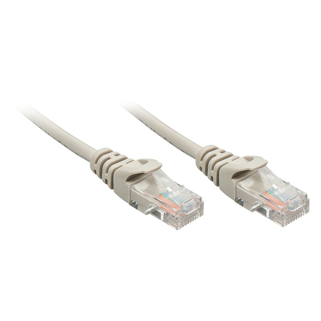 LINDY Patchkabel Cat5e U/UTP grau 2.00m extern bulk