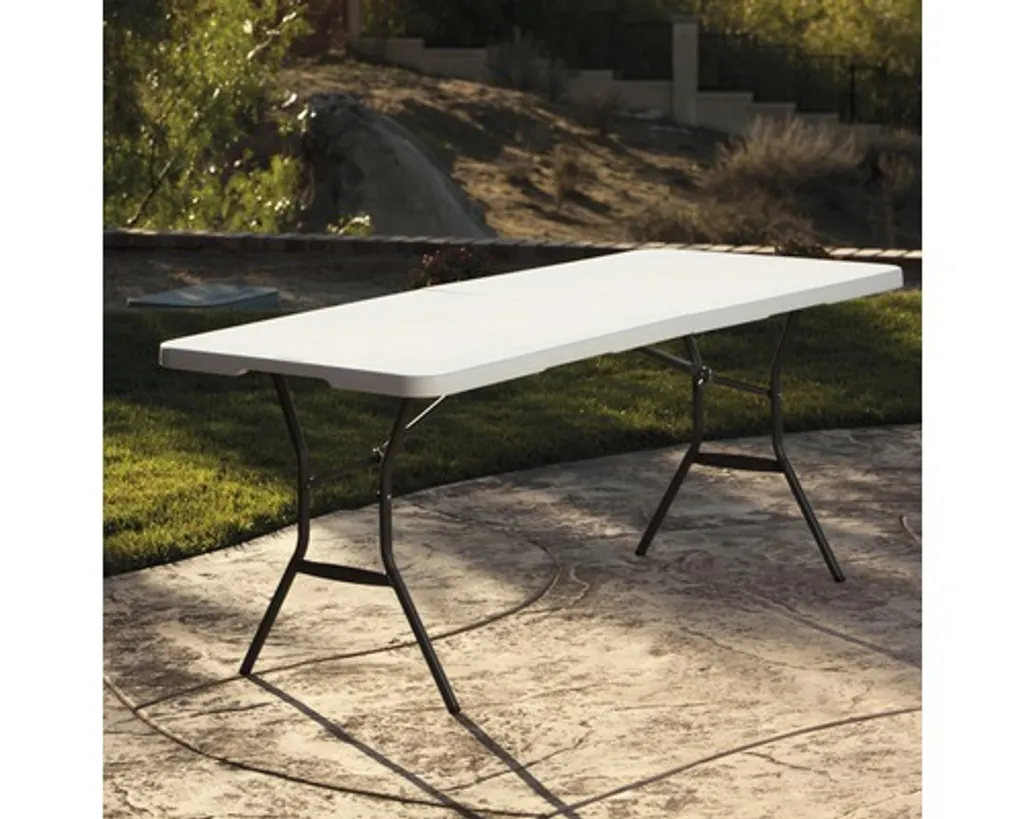 Table pliante plastique 182x76cm - Gain de place, Solide, Lifetime - 21