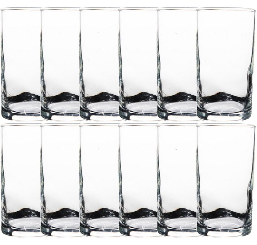Arcoroc Trinkglaser - 12x Stuck - Glas - 210 ml - Wasserglaser