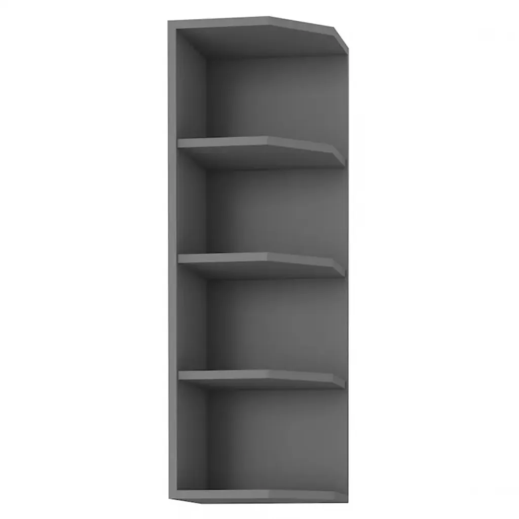 Mobile Angolare 30cm NOMIN Grigio Antracite - Robusto e Funzionale - 1