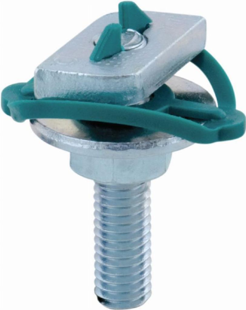 Doppelmuttern WALRAVEN BIS RapidRail Hammerfix mit Gewinde - M10 x 40 mm - 6523004