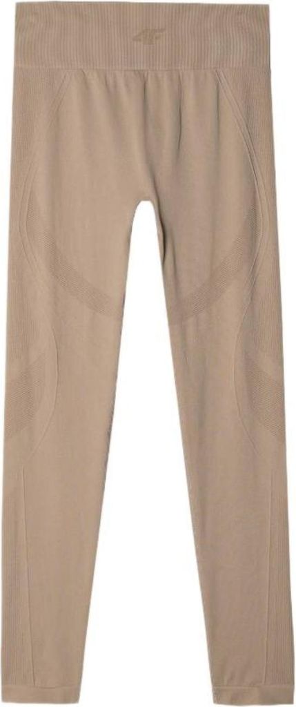 Damen Thermo-Leggings 4F F157 nahtlos hellbraun 4FDry XS/S