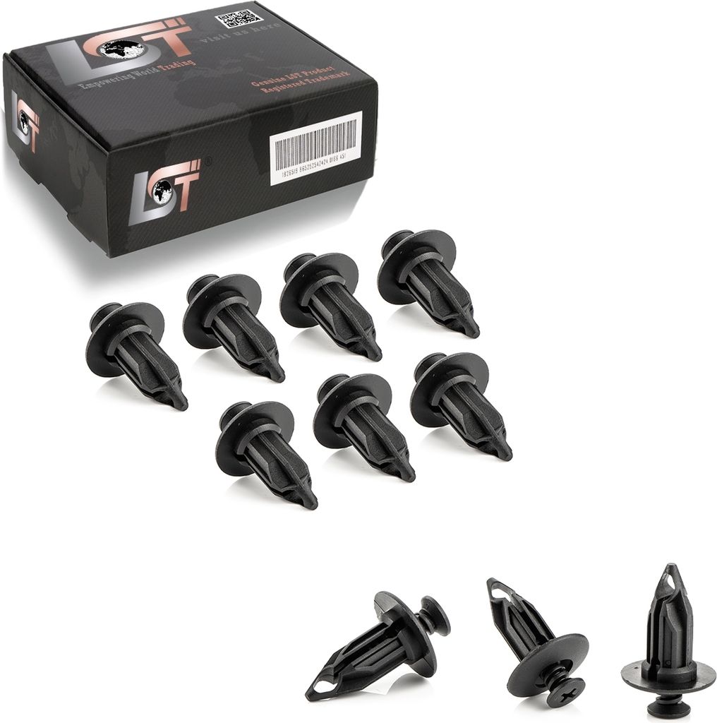 10x Stoßstangen Spreizniete Befestigung Clips für Dodge Jeep Chrysler