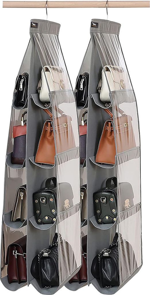 Handtasche Regal Taschen aufbewahrung 8Taschen Produktbild 