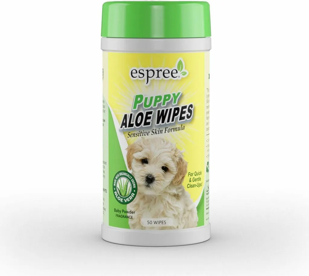 Mark & Chappell NUTRI-VIT PLUS NURISH-UM Salviette umidificate all'aloe vera naturale per animali domestici 100 g