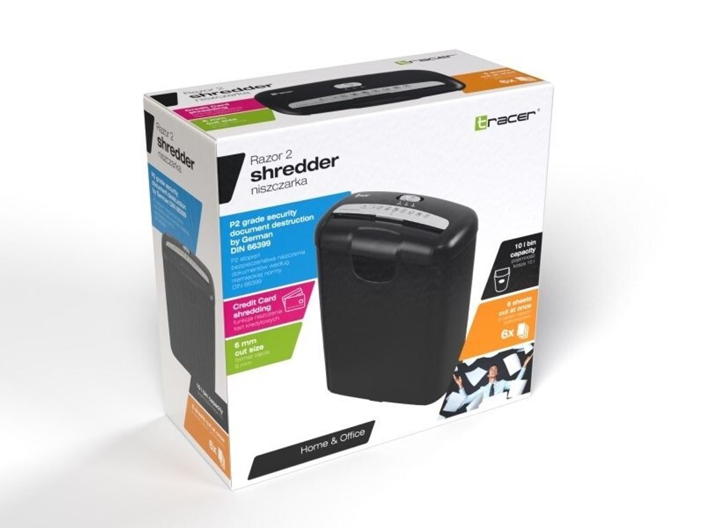 Tracer Razor 2, Na proužky, 10 l, 70 dB, P-2, Černá Obrázek produktu 