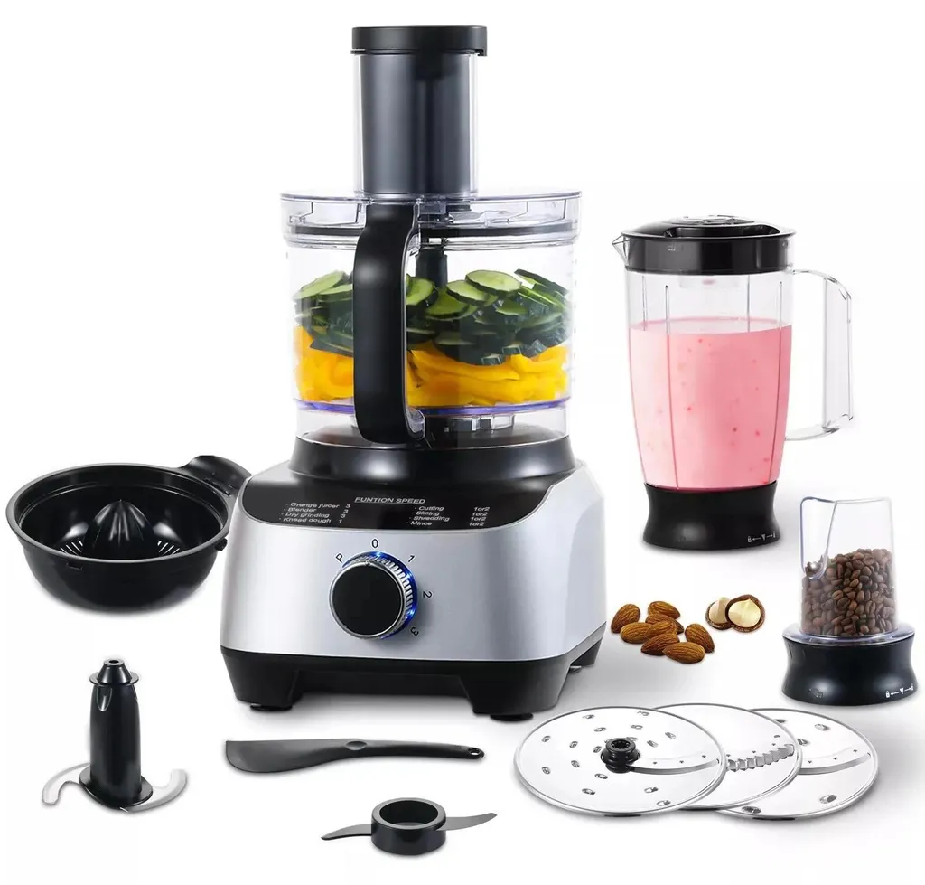 Robot multifonction compact 500W - Fini la découpe manuelle bol de 3,3L