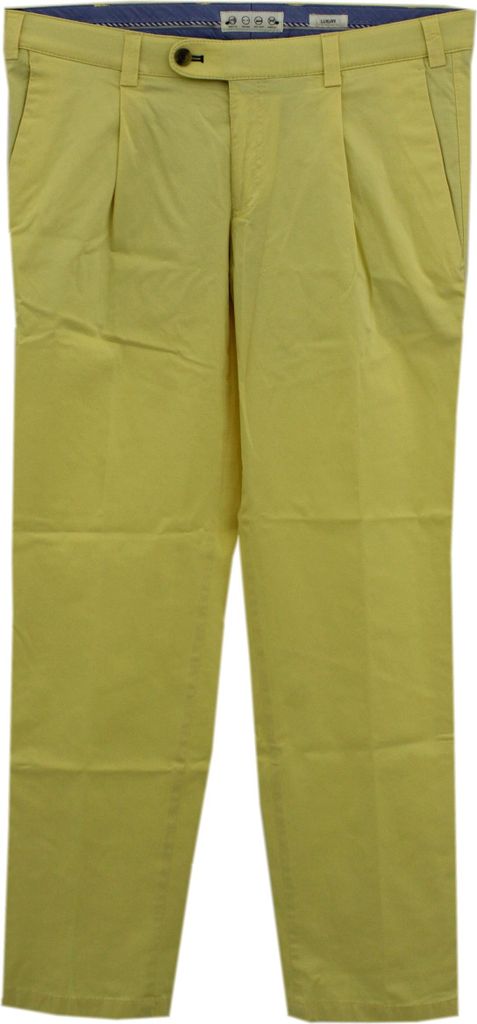 28690 Eurex by Brax, Luis S, Herren Jeans Hose, Popeline Stretch, pastellgelb, D 54 W 38 L 34
