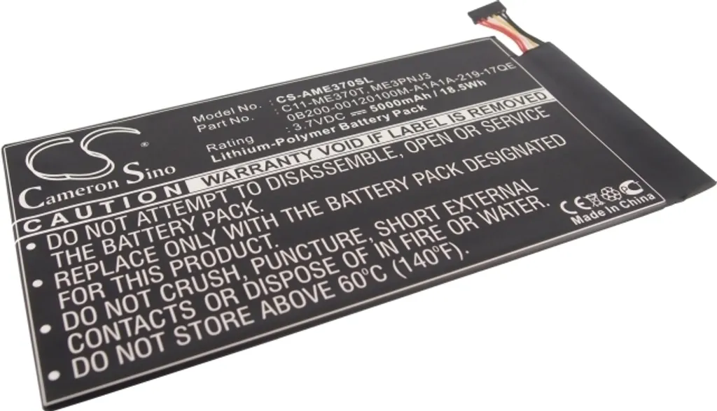 Batterie Techtek pour Asus MeMO Pad ME301T K001 110-0329H Haute Qualité