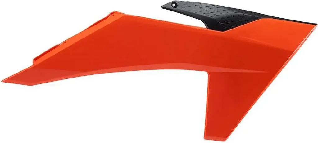 Plastiques de radiateur Polisport bicolores pour moto KTM SXF