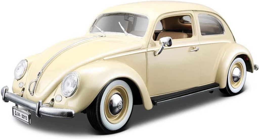 Bburago 18-12029W - Modelauto - Volkswagen Kever 1955 Productafbeelding 