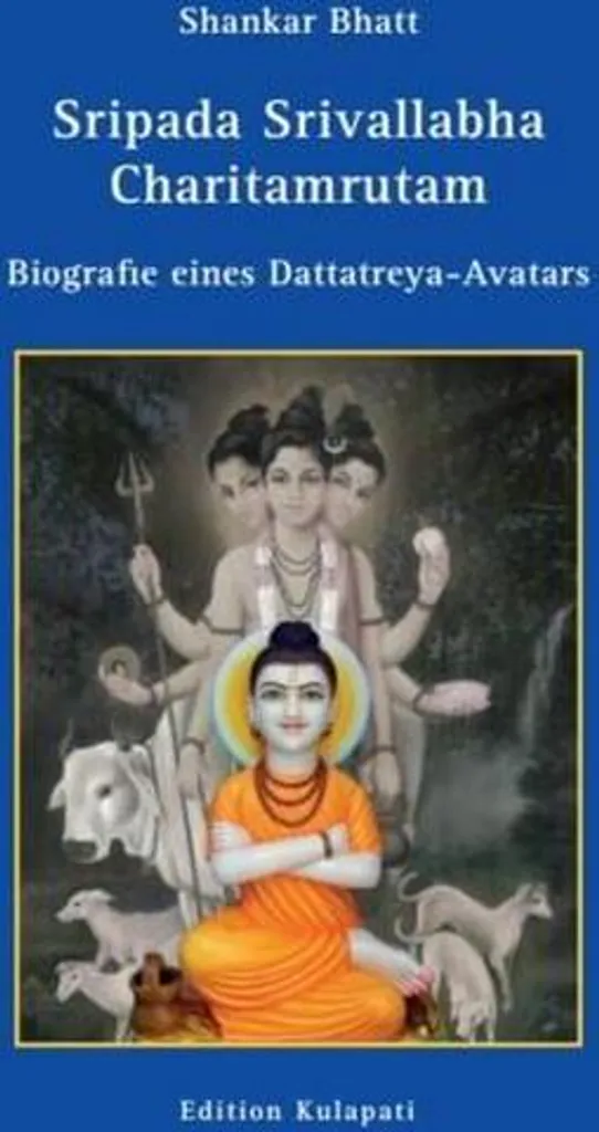 Livre spirituel Sripada Srivallabha Charitamrutam biographie sacrée