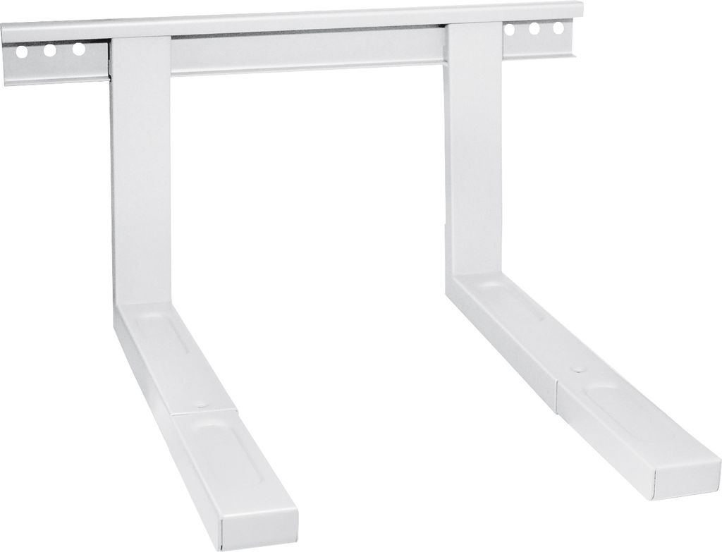 myWall Halterung für Mikrowellengeräte ausziehbar 385 - 570 mm weiß