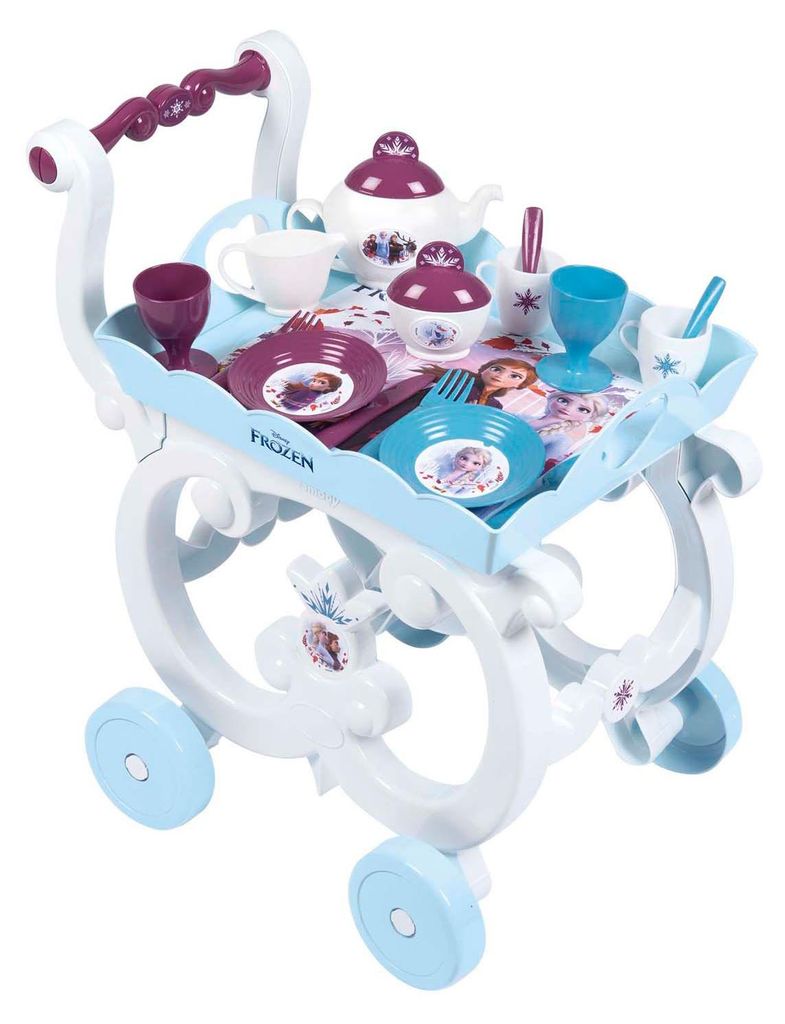 Smoby Die Eiskönigin Servierwagen - Zubehör: Teegeschirr Produktbild 