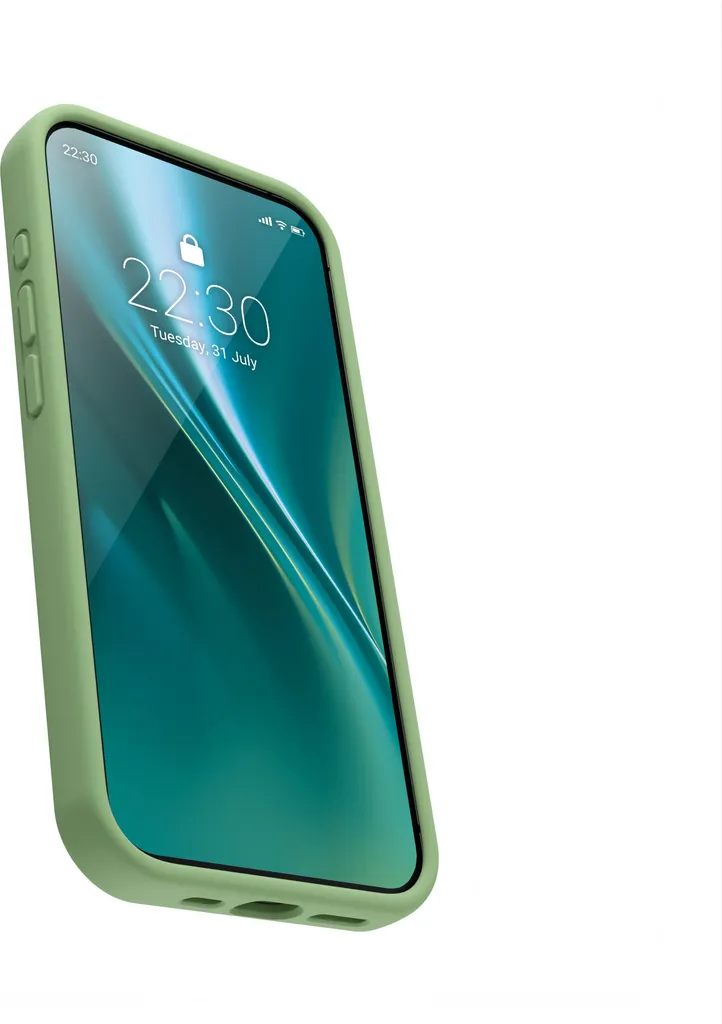 Custodia Samsung S23 Plus Silicone Morbido Etteri Verde Pastello - 2