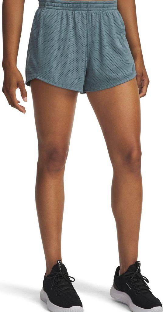 Under Armour Tech Play Up Mesh Short Damen Sporthose kurz Blau M