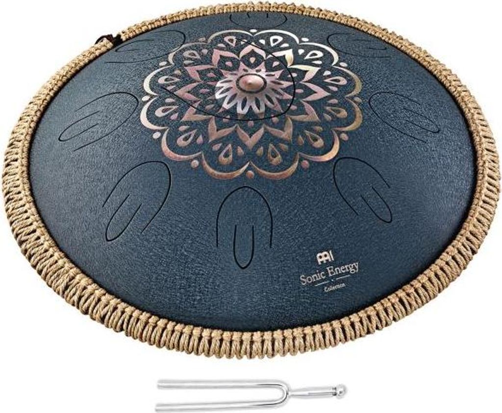 MEINL Sonic Energy Steel Tongue Drum OSTD2NBE mit Stimmgabel