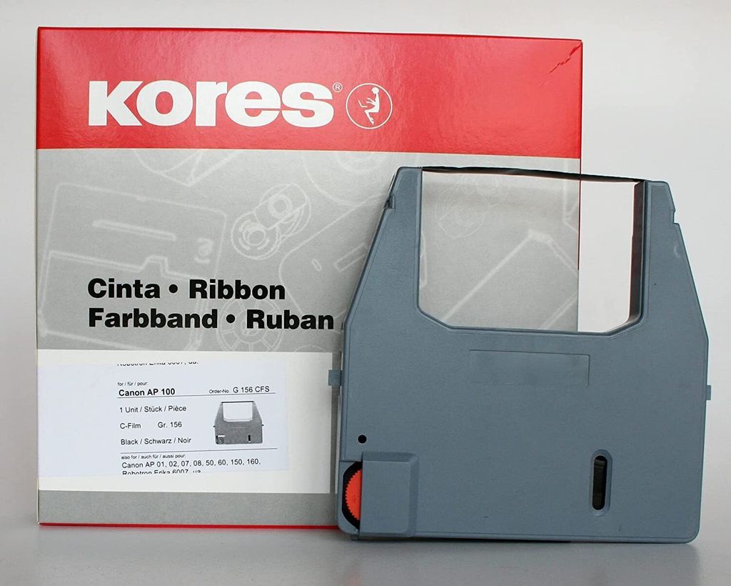 Kores Farbband für Canon AP100 Carbon schwarz
