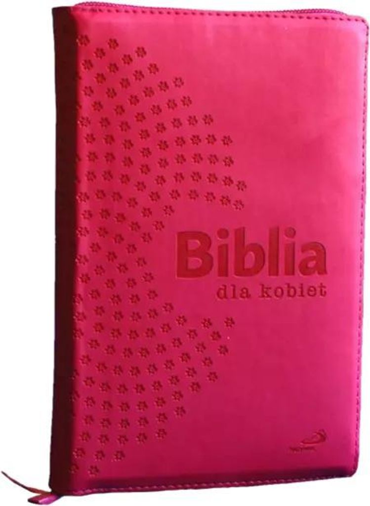 Biblia dla kobiet malinowa (etui z zamkiem) Produktbild 