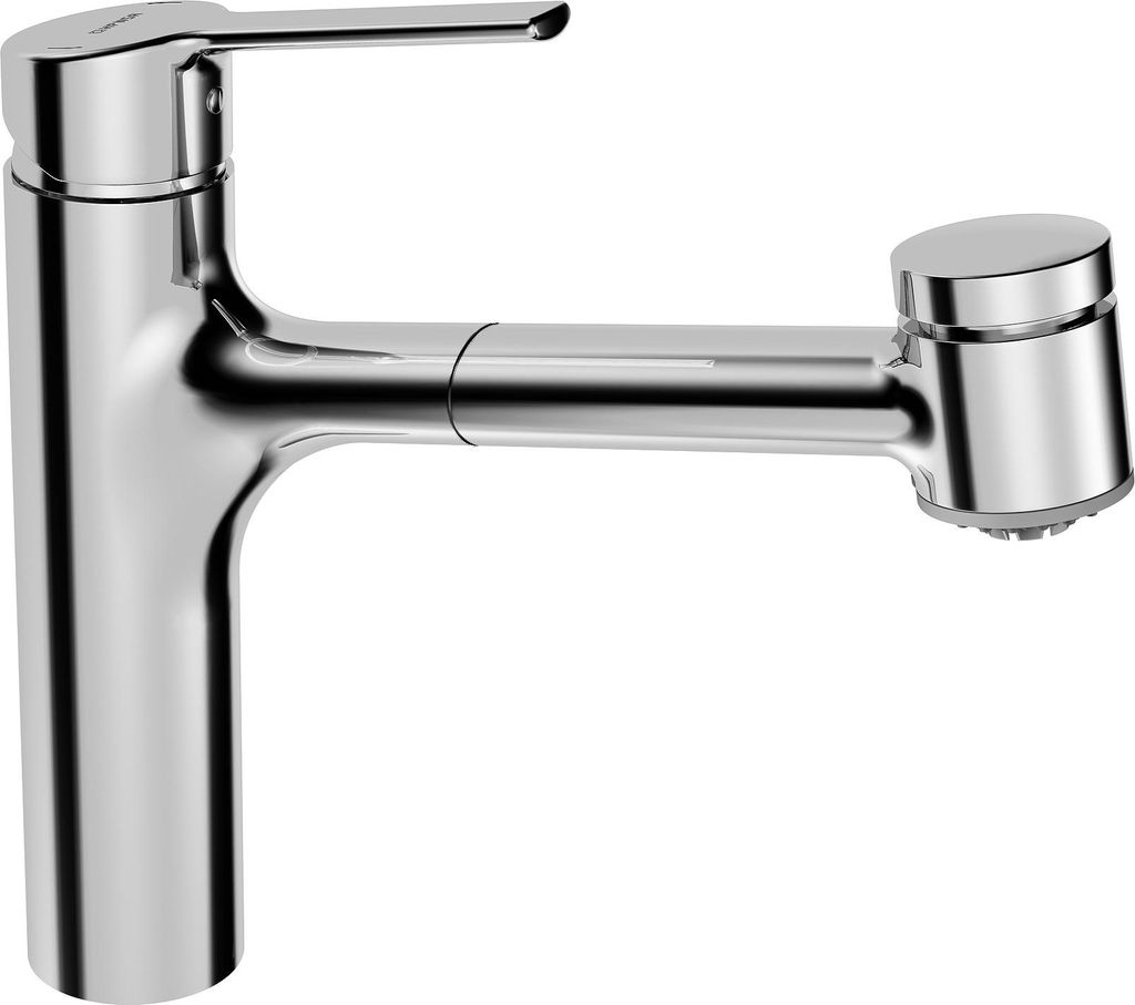 Hansa Spültisch-Einhandmischer, Hansaronda 5519, Niederdruck, verchromt 55191133