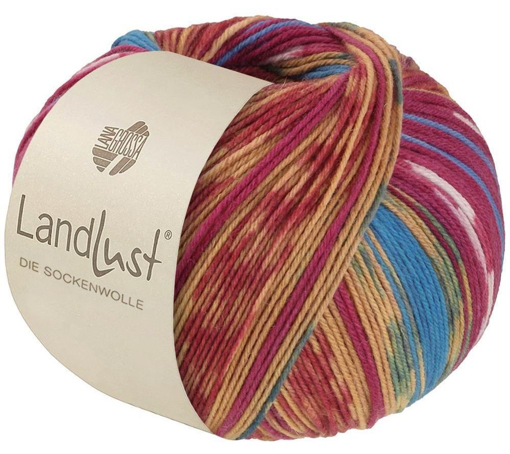 Lana Grossa - Landlust die Sockenwolle 0615 orchidee Produktbild 
