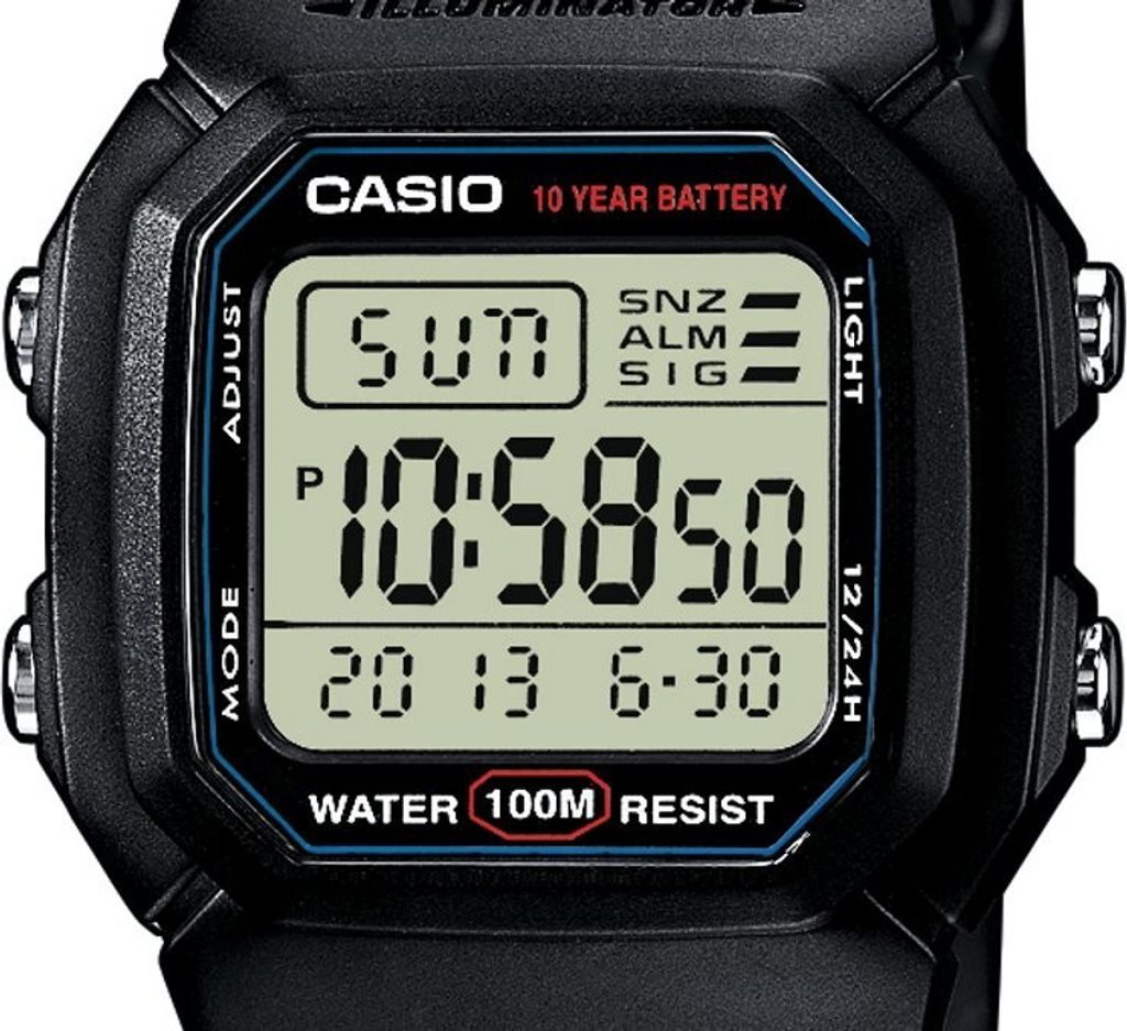 Casio Herrenuhr Collection W-800H-1AVES Produktbild 4