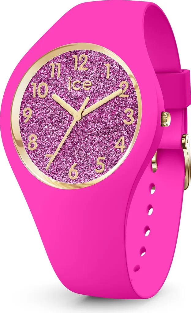 Ice Watch 021224 Glitter Nero Oro Rosa: Accessorio Glamour Donna
