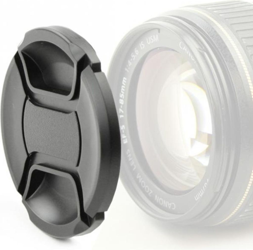 Objektivdeckel Vorderseite für Ø 95mm, Snap On: Innengriff / Center Pinch Kappe, Schutzdeckel