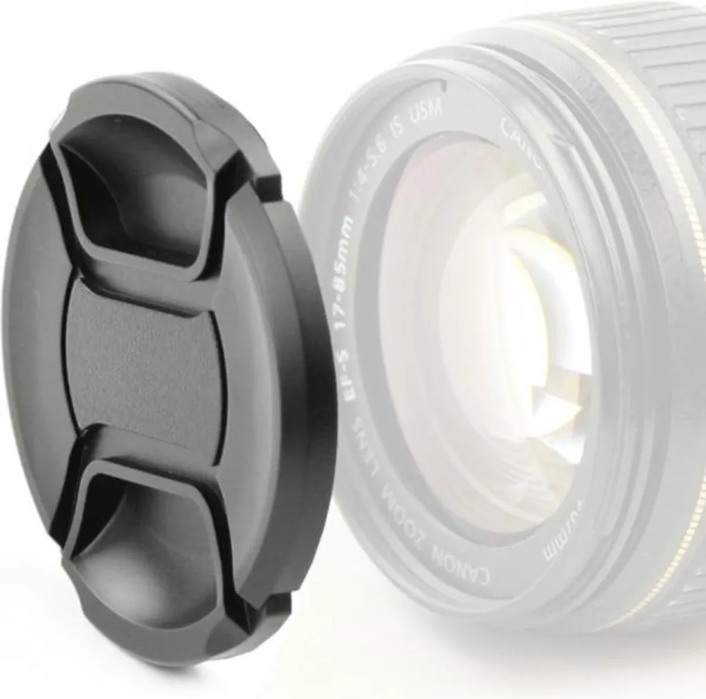 Copriobiettivo 62mm Snap-On Centrale - Protezione Lente Universale Ø 62