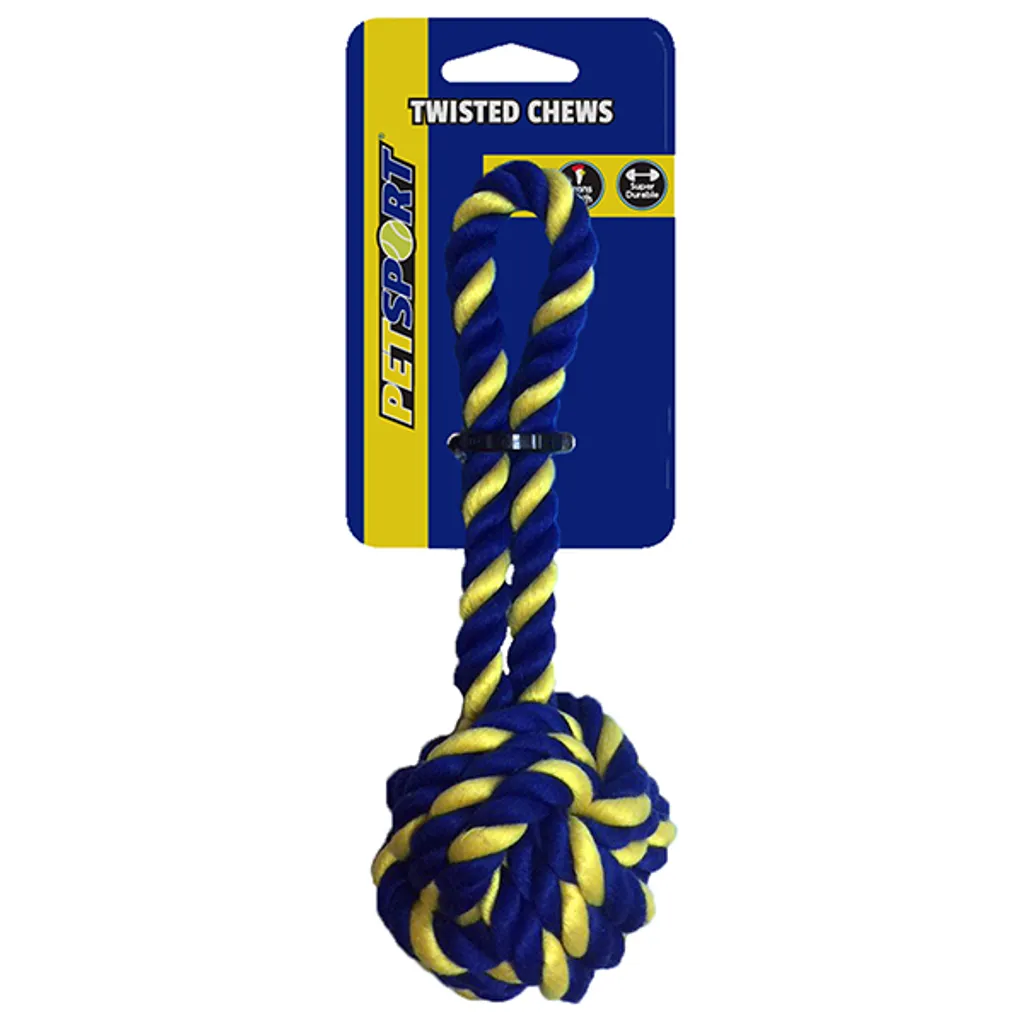 Nodo ad Albero PETSPORT con Laccio: Gioco Cani Resistente Outdoor