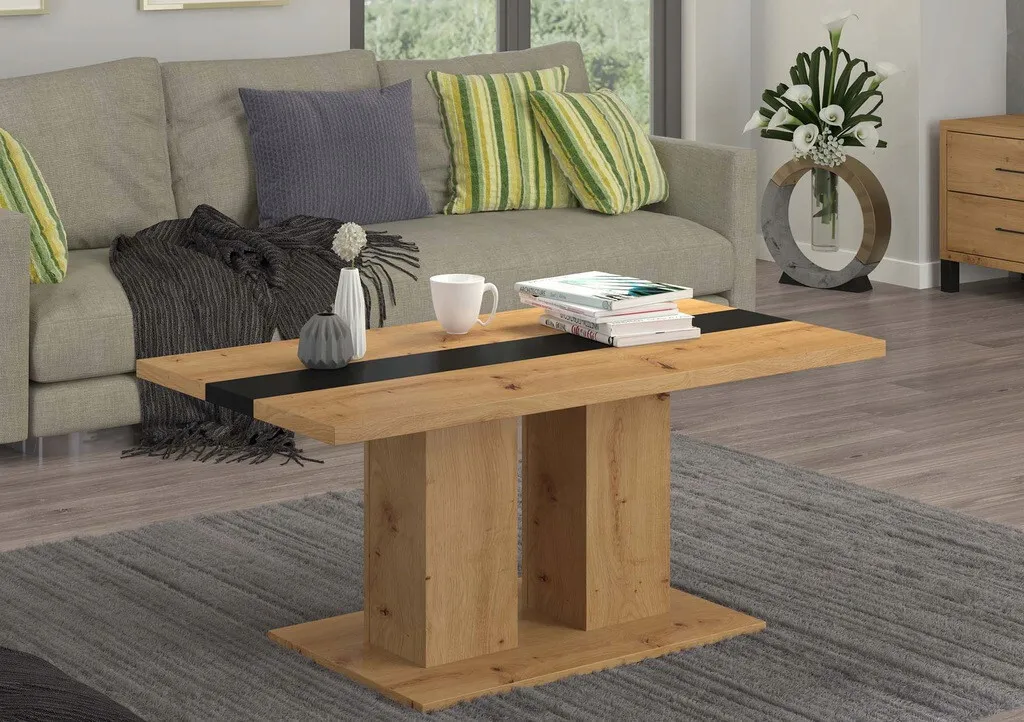 Tavolino da soggiorno BOBI - rovere artisan